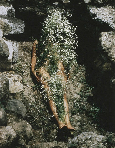 Ana Mendieta, Untitled (Image from Yagul) from Silueta Series in Mexico, August 1973 