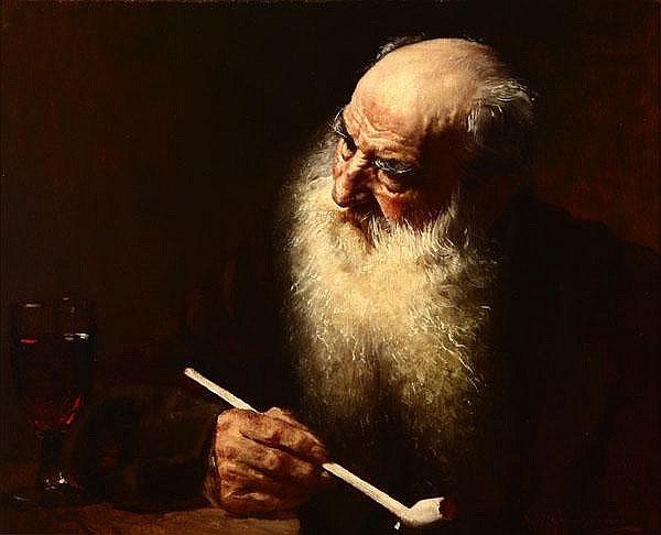 André Crochepierre, Portrait of Felix Aunac