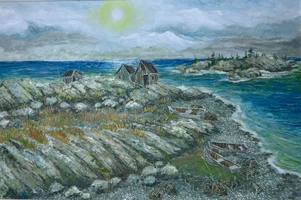 Bernard Bowles Fishing Shacks