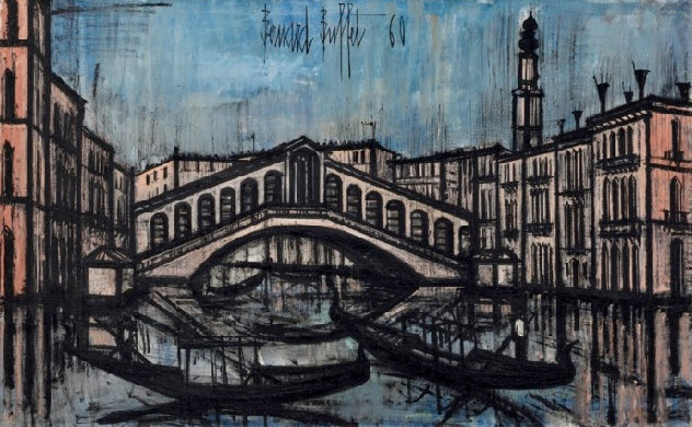 Bernard Buffet, Venise, le Pont du Rialto