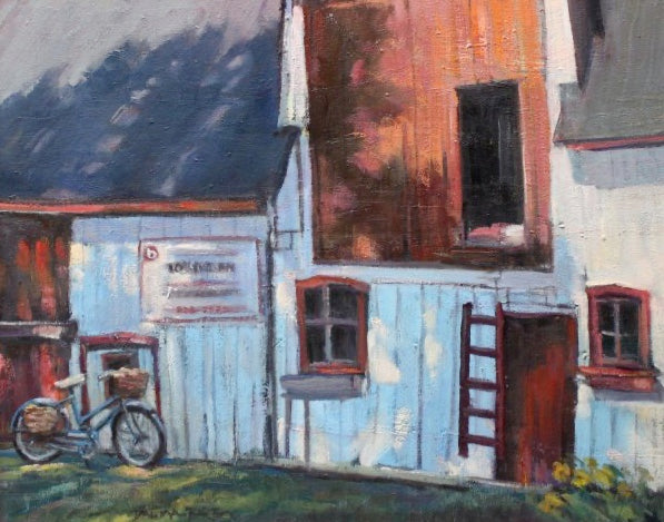 Dawna Barton, Shapes Barn and Bike 