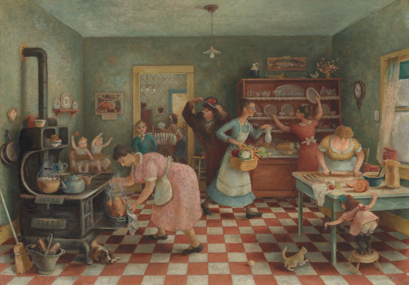 Doris Lee, Thanksgiving, 1935