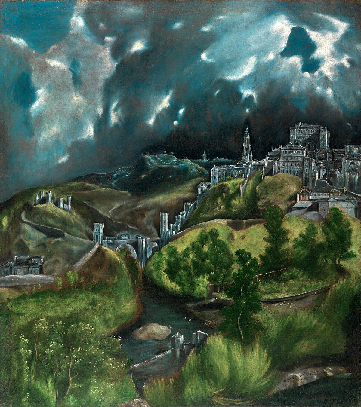 El Greco, View of Toledo