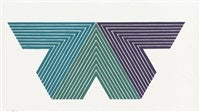 Frank Stella, Black Adder, 1968