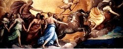 Guido Reni, L’Aurora, 1614, Garden House of the Palazzo Pallavicini-Rospigliosi, Rome