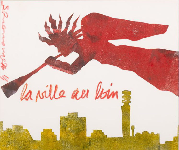 Herménégilde Chiasson, La ville au loin
