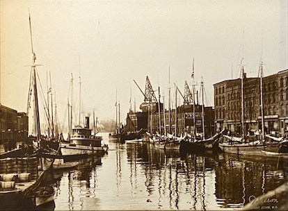 Isaac Erb, Market Slip - High Tide