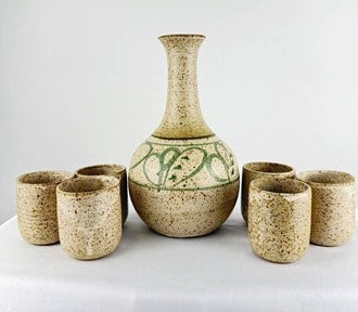 Joan Shaw, Decanter Set, Pottery