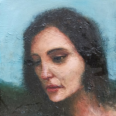 John Ackerson, Portrait of a Woman With Dark Hair