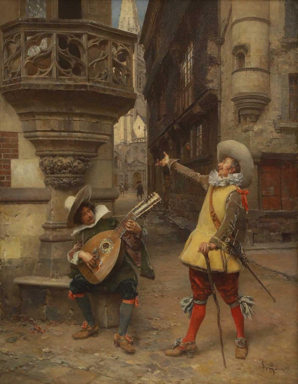 Ludovico Marchetti, Untitled- Street Musicians