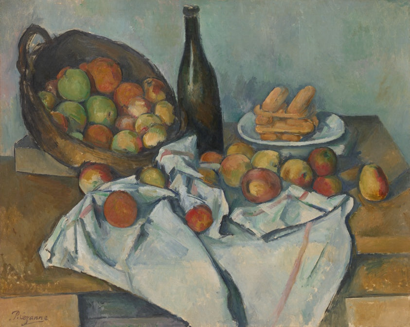Paul Cézanne, The Basket of Apples, c. 1893
