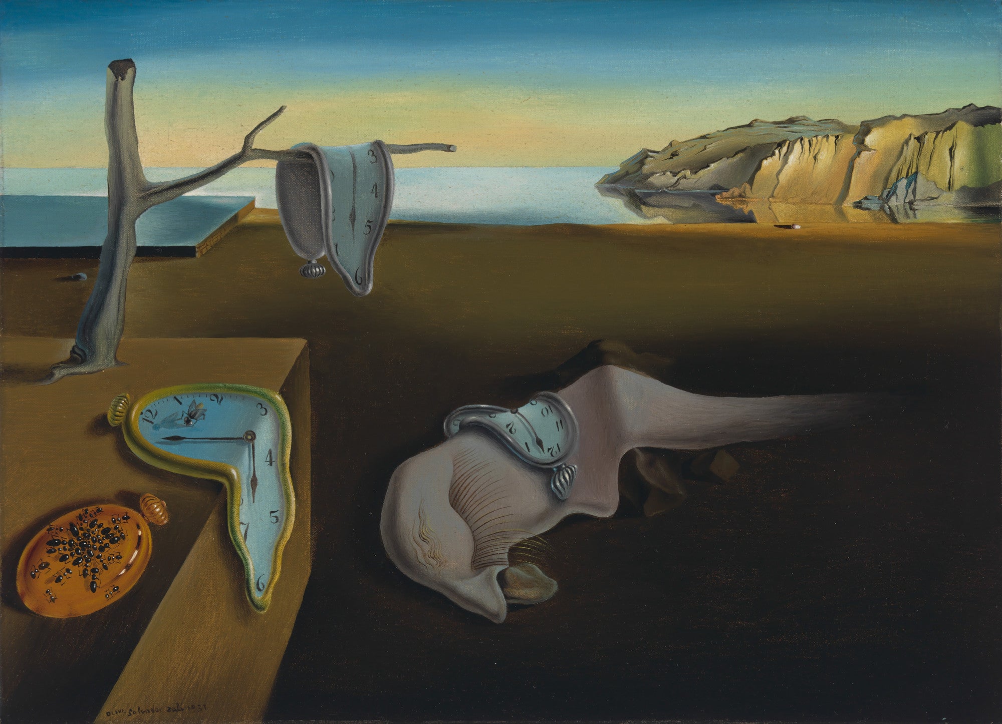 Salvador Dali, The Persistance of Memory, 1931