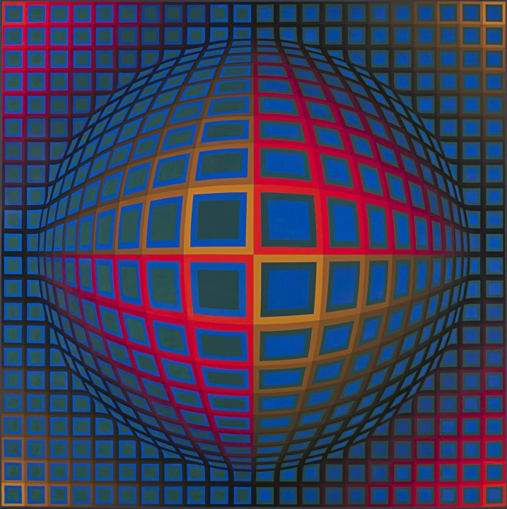 Victor Vasarely, Vega-Noir, 1969