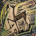 Mixed Media painting, Animals Julia Crawford, Cover view