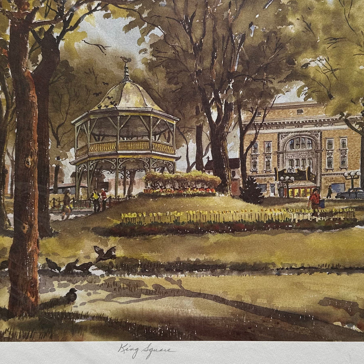  painting, Cityscape Ray Butler, Cover view