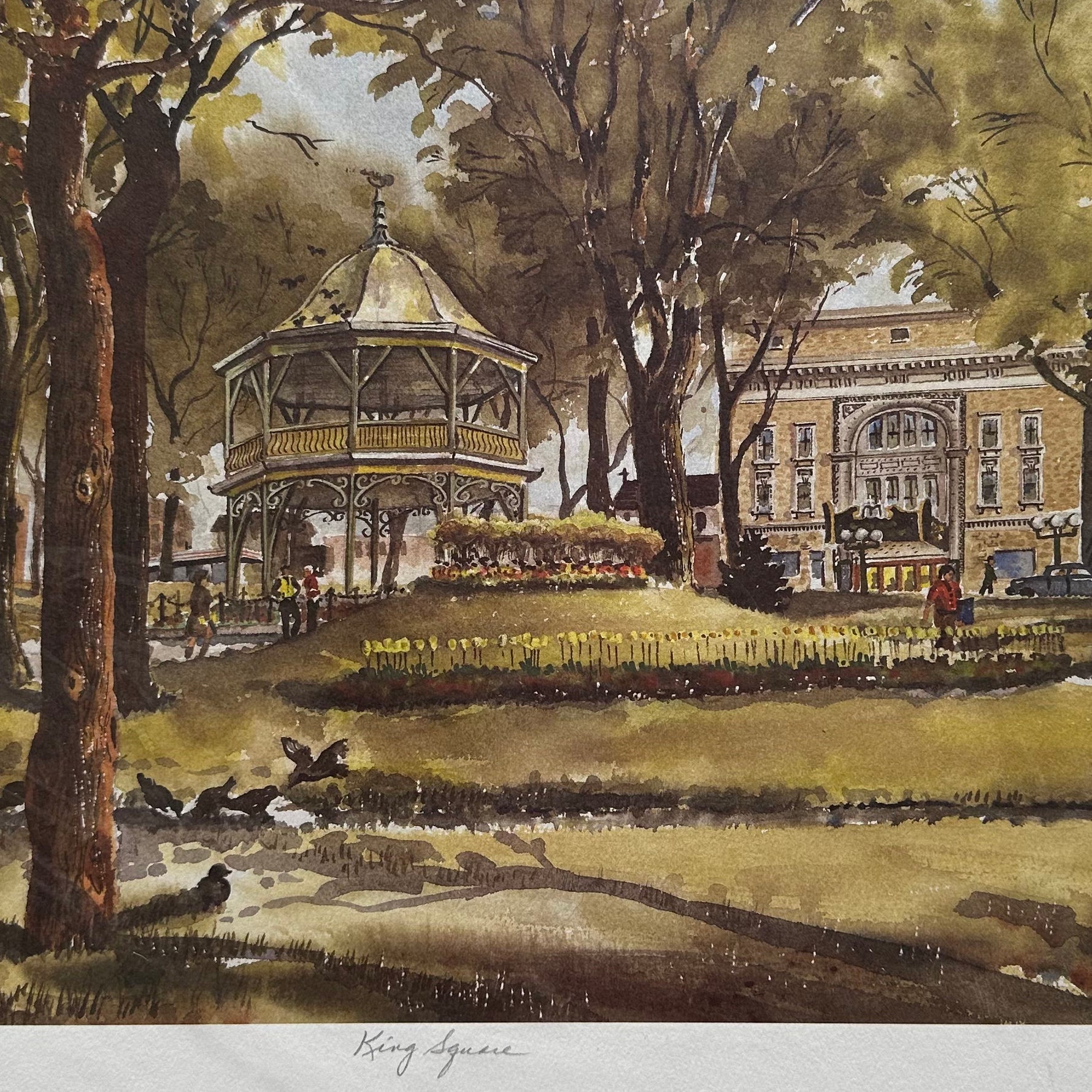  painting, Cityscape Ray Butler, Cover view