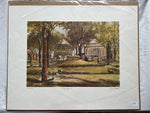  painting, Cityscape Ray Butler, Front view