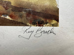  painting, Cityscape Ray Butler, Signature1 view