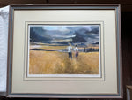  painting, Landscape, Portrait R. Palmaerts, Front view