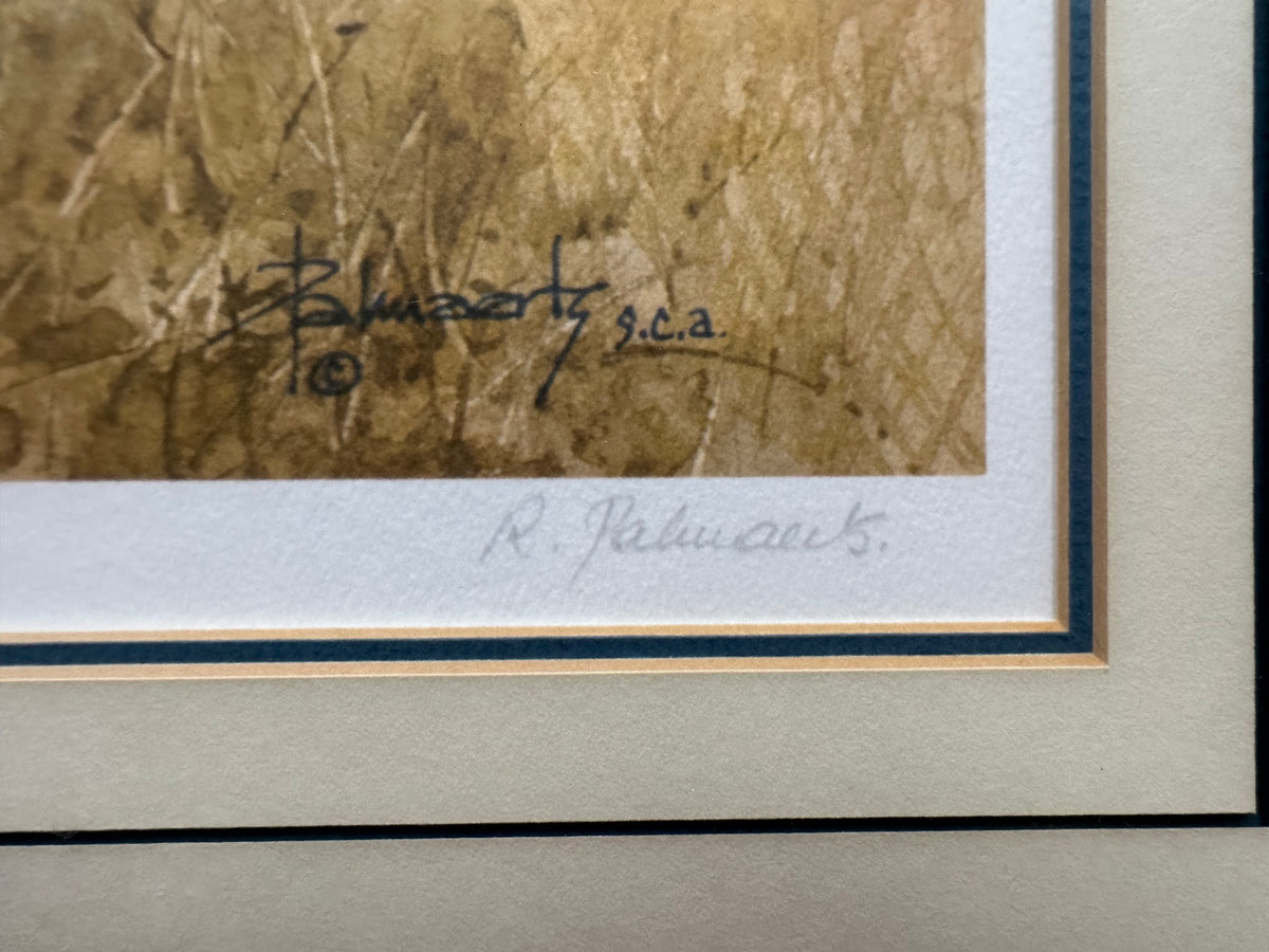  painting, Landscape, Portrait R. Palmaerts, Signature1 view