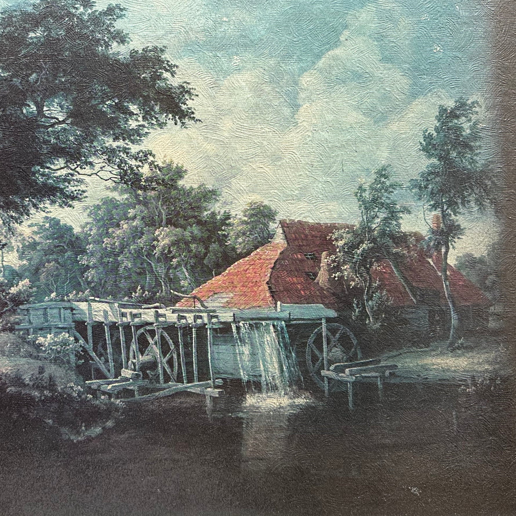 print, Landscape Meindert Hobbema, Cover view