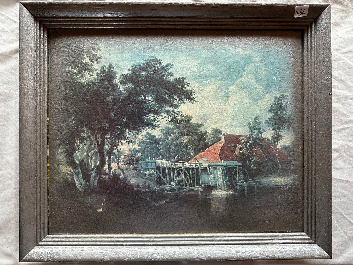 Print, Landscape, Meindert Hobbema, Front view