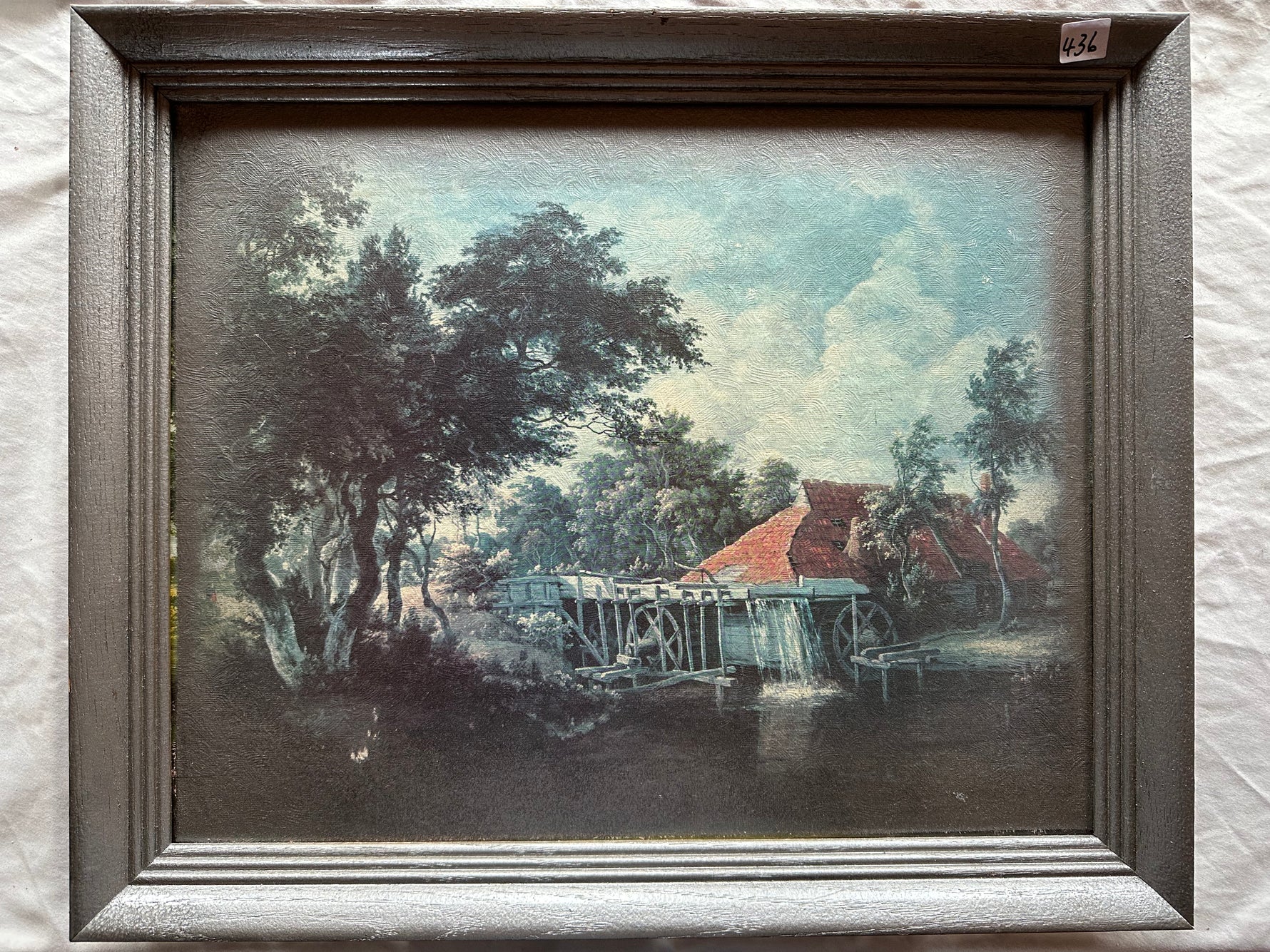 Print, Landscape, Meindert Hobbema, Front view