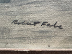 Print, Winterscape, Robert Fabe, Signature view