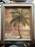 Print, Seascape, Floral, Ron Jenkins, Front view
