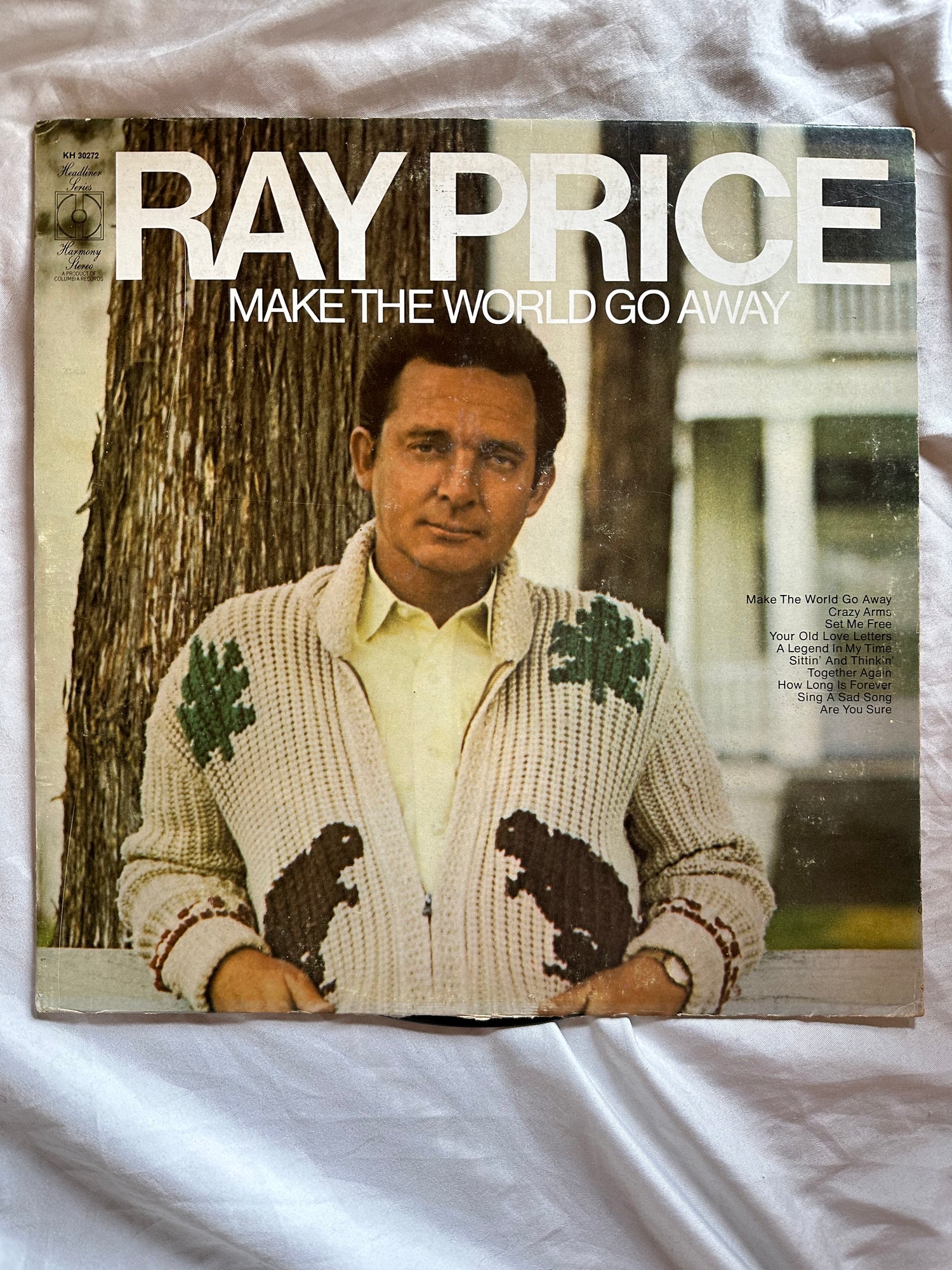 Vinyl record, Country Ray Price, Front view