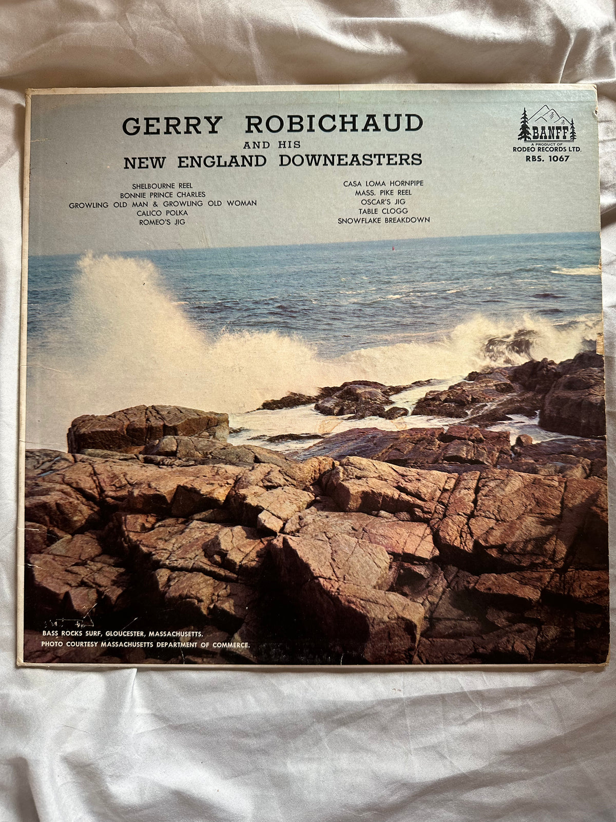Vinyl record, Celtic Gerry Robichaud, Front view