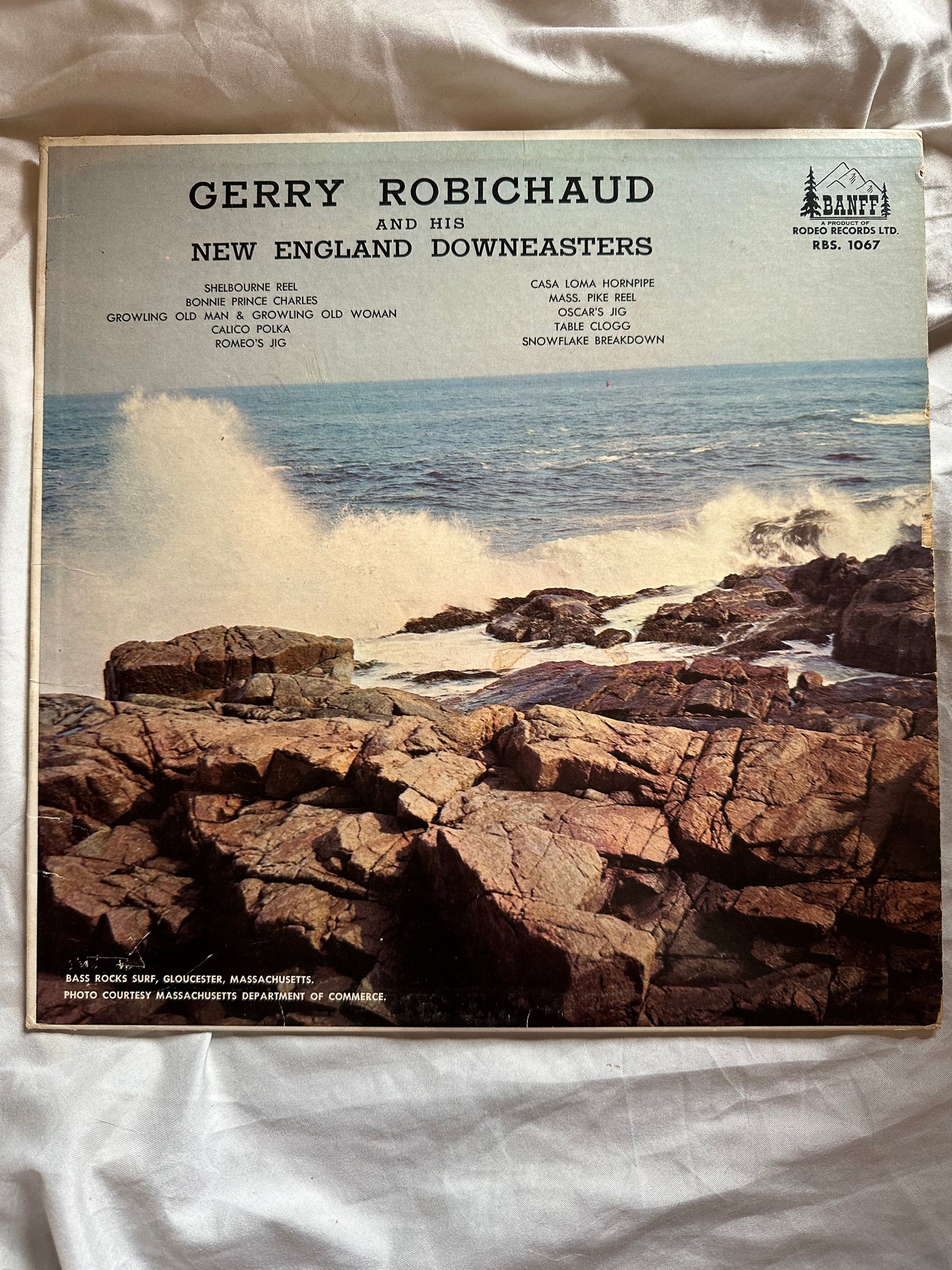 Vinyl record, Celtic Gerry Robichaud, Front view