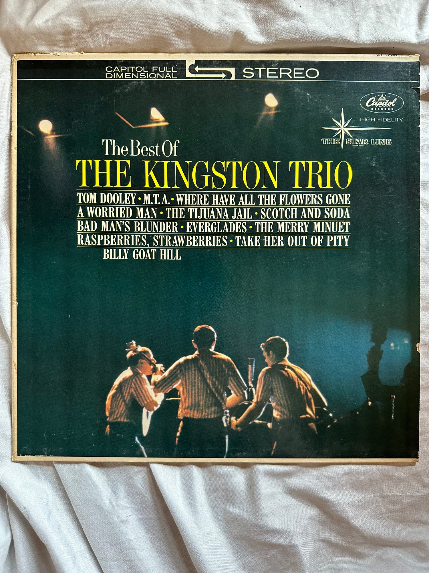 Vinyl record, Folk The Kingston Trio, Front view
