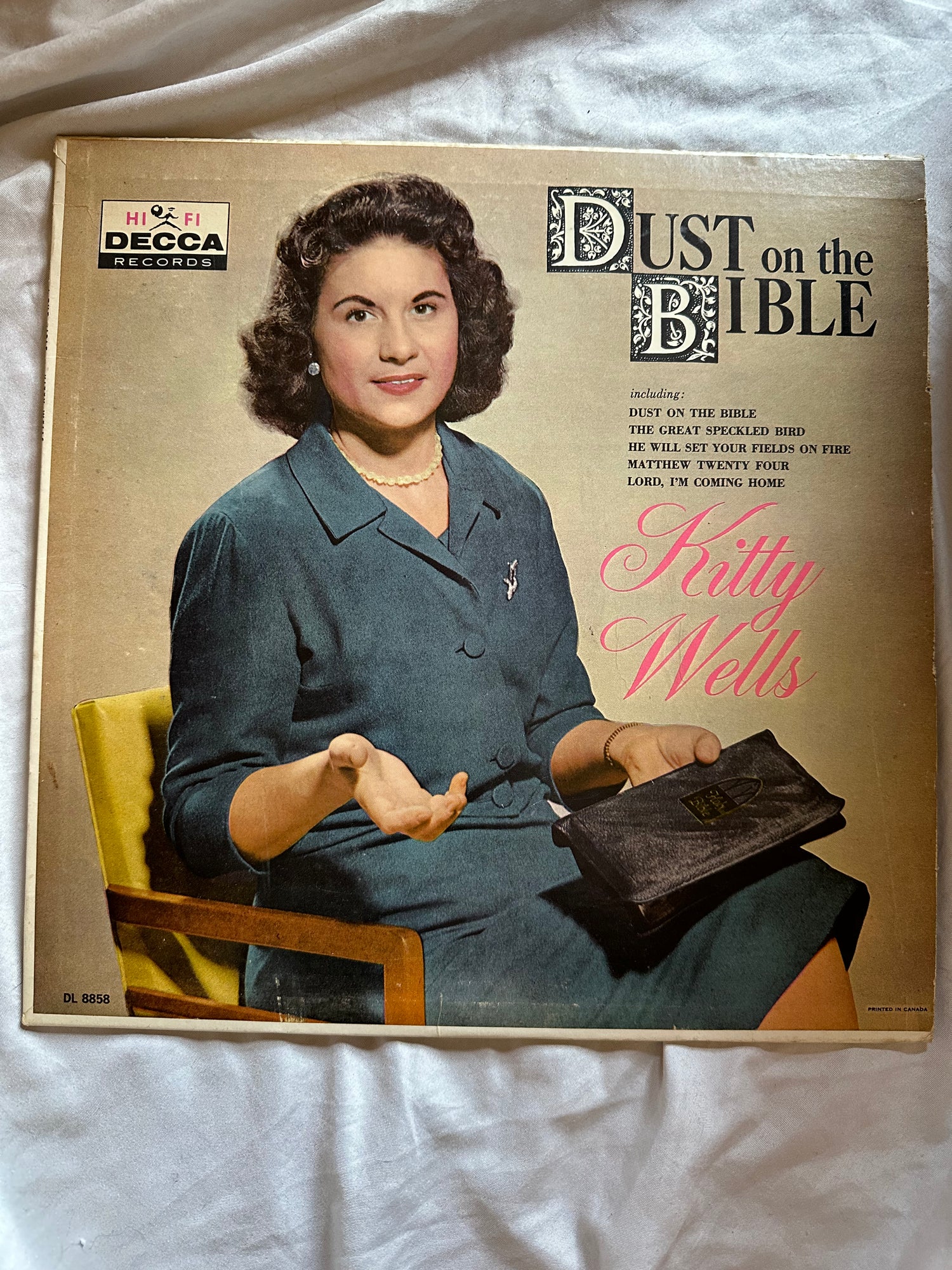 Vinyl record, Country Kitty Wells, Front view
