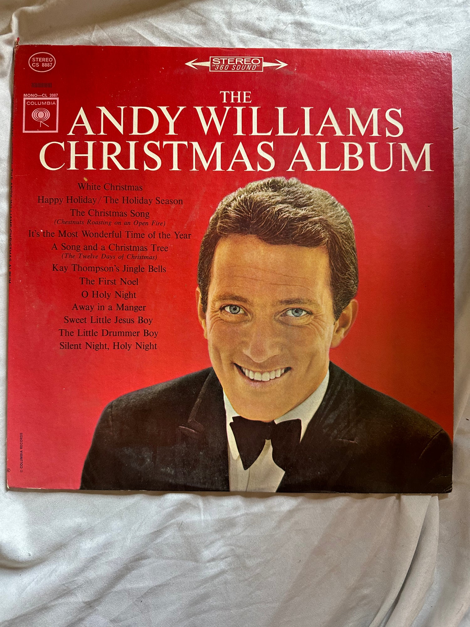 Vinyl record, Pop Andy Williams, Front view