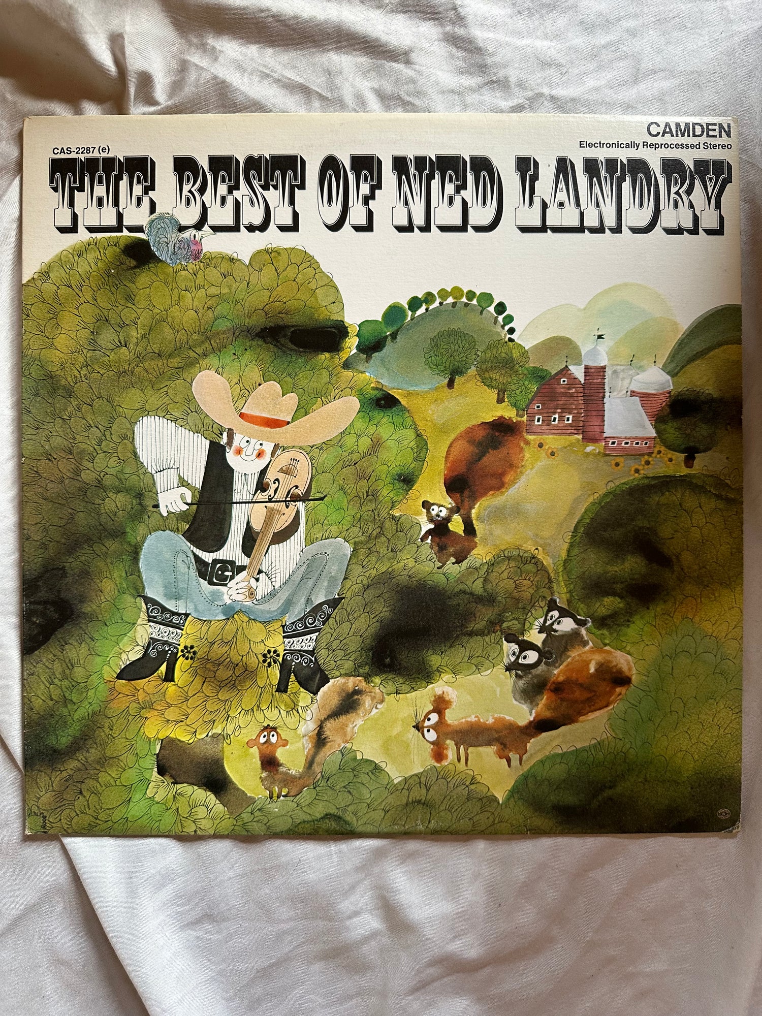 Vinyl record, Folk Ned Landry, Front view