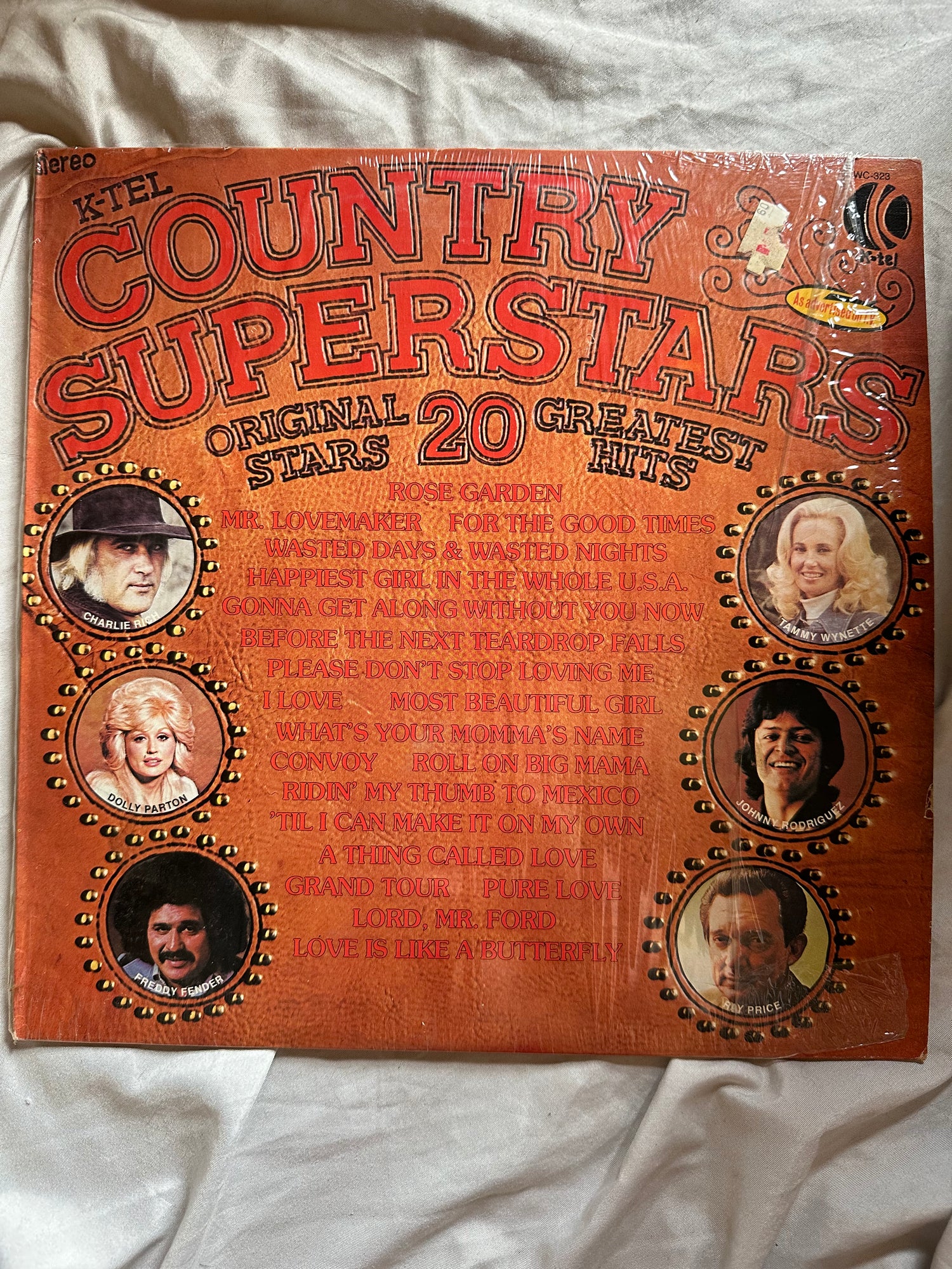 Vinyl record, Country various artists (see photo reference), Front view