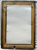 Print, Winterscape, Unknown Artist, Back view