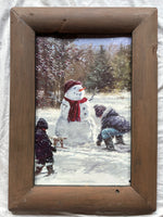 Print, Winterscape, Unknown Artist, Front view
