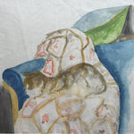 Watercolour painting, Interior, Animals Misacholovic, Cover view