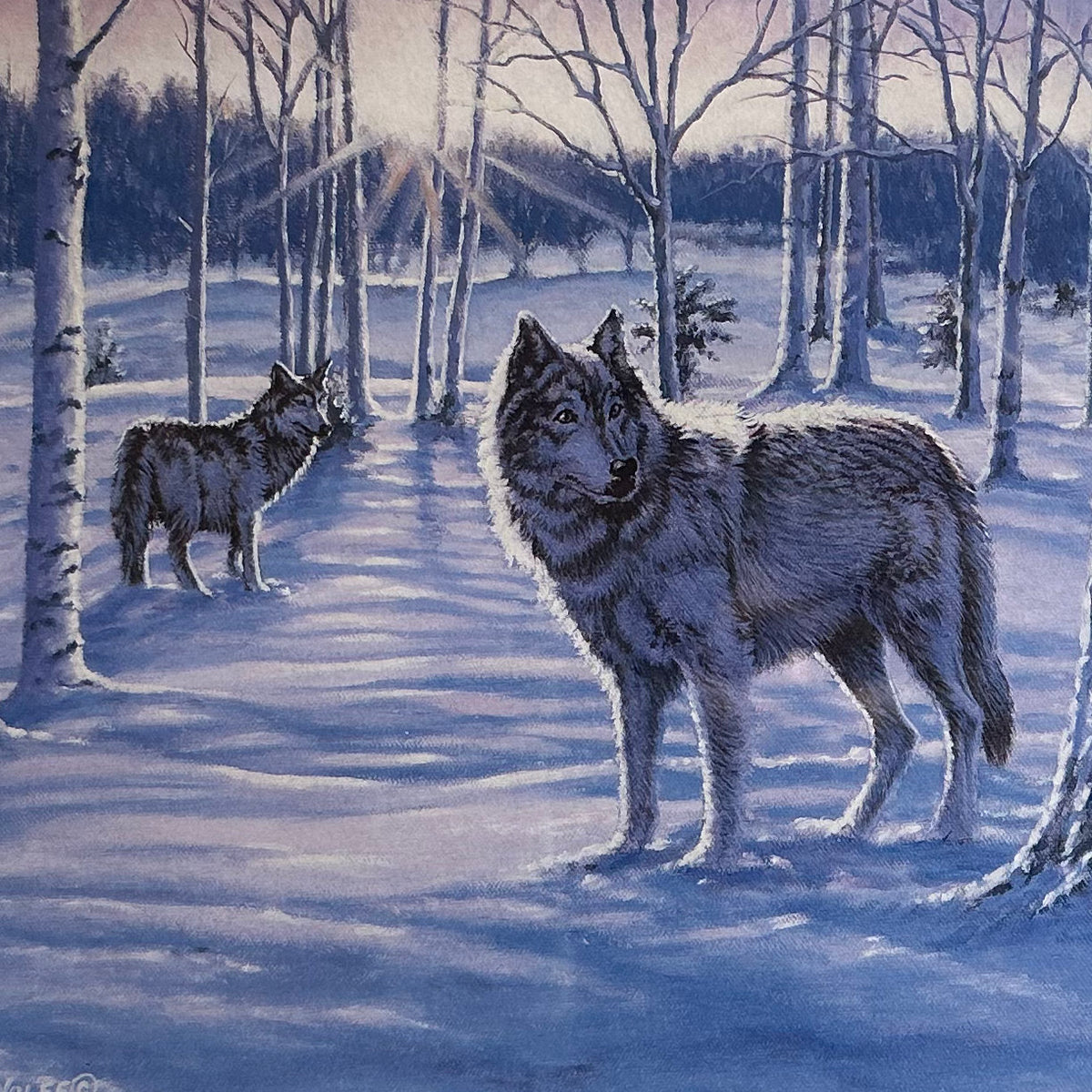  painting, Animals Richard De Wolfe, Cover view