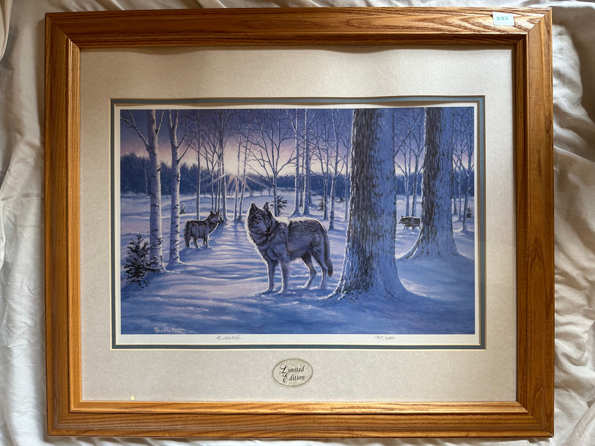  painting, Animals Richard De Wolfe, Front view