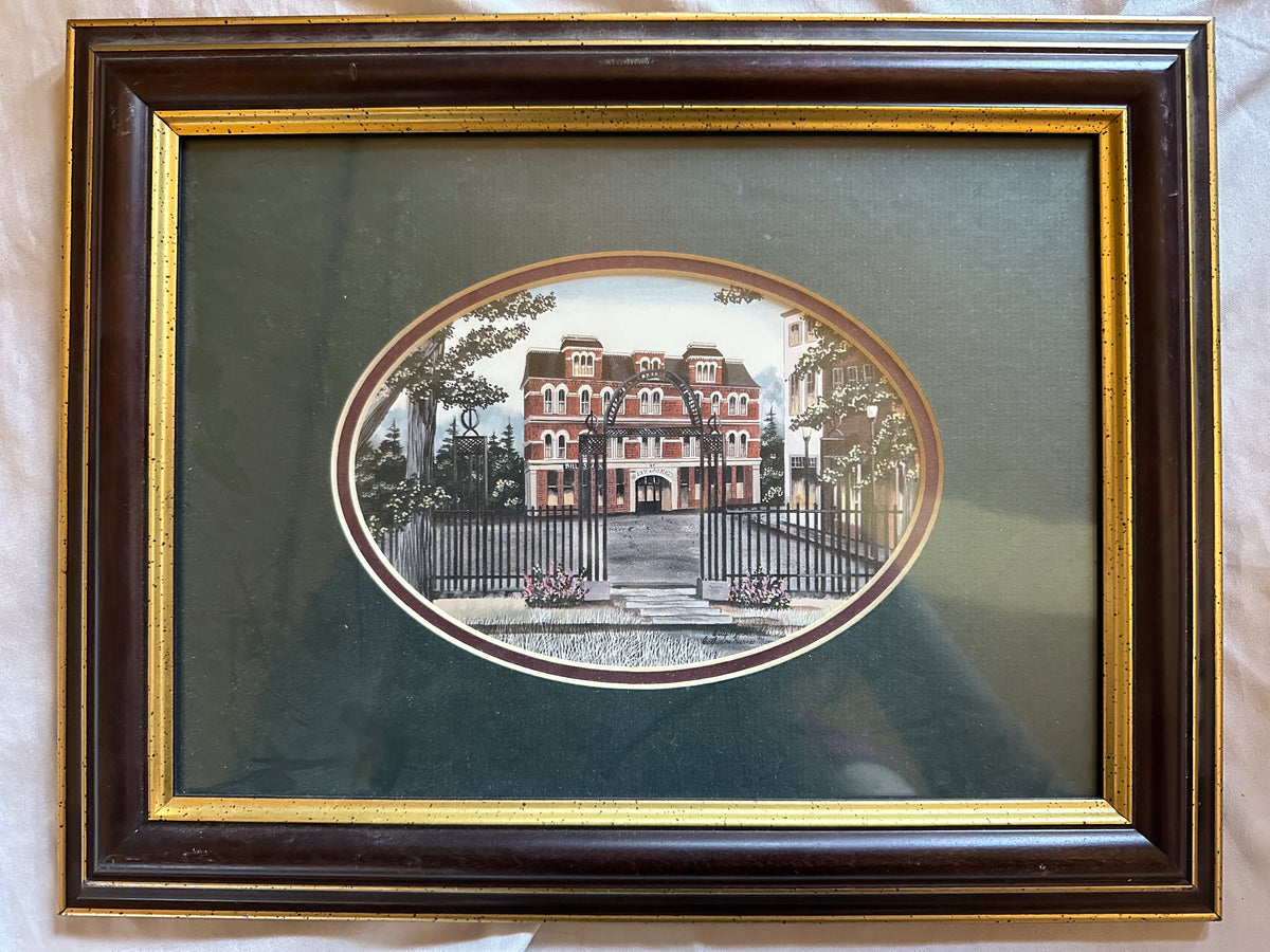 Print, Architecture, Buildings, Catherine Karnes Munn, Front view