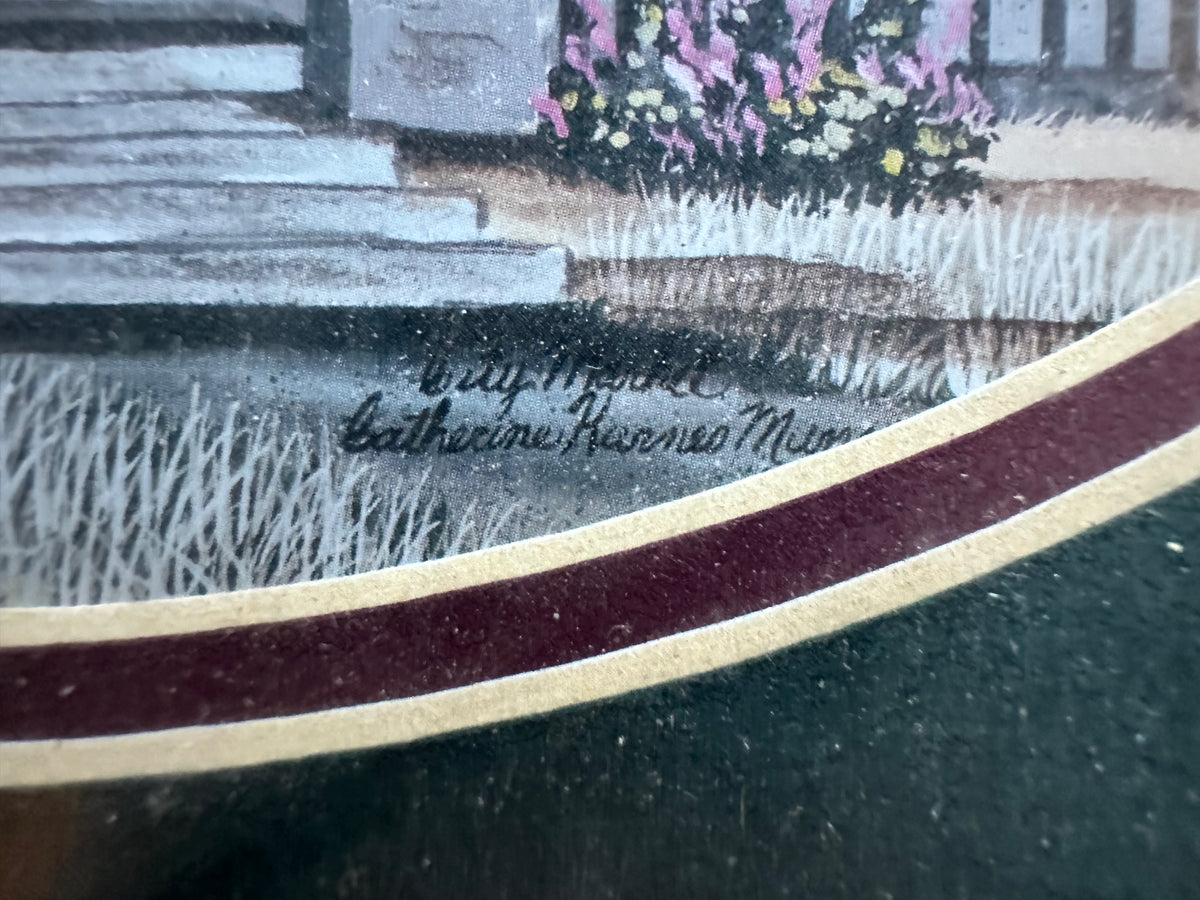 Print, Architecture, Buildings, Catherine Karnes Munn, Signature view