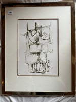 Print, Abstract, Menashe Dilian, Front view