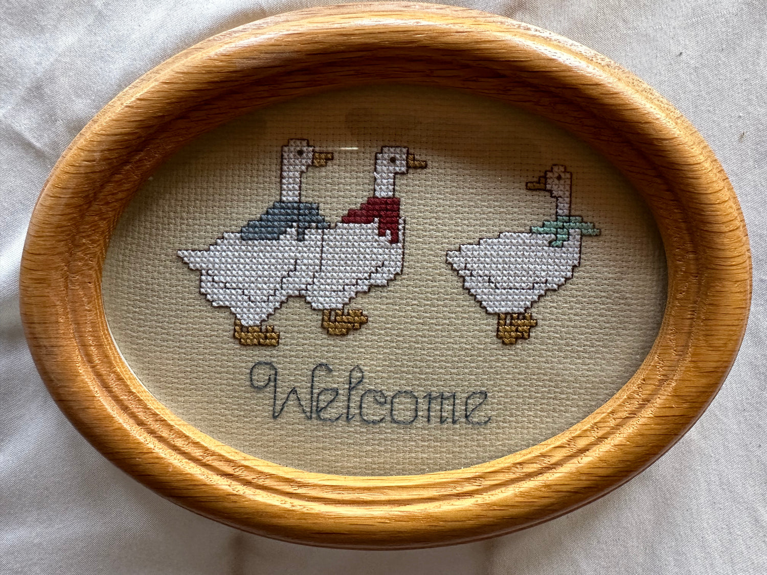 Craft work, Embroidery, Material: Textile, Unknown Artist, Front view
