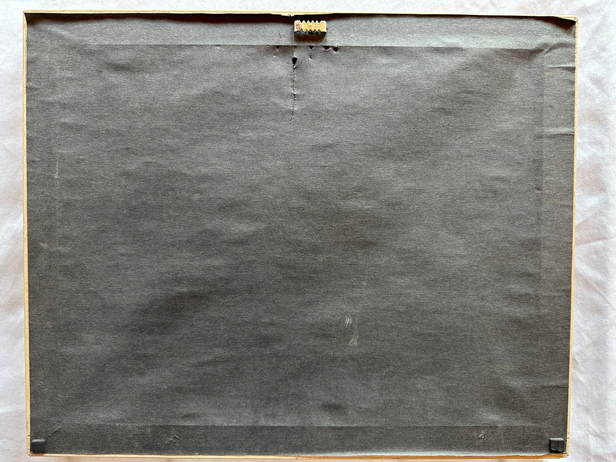 Watercolour painting, Landscape Unknown Artist, Back view