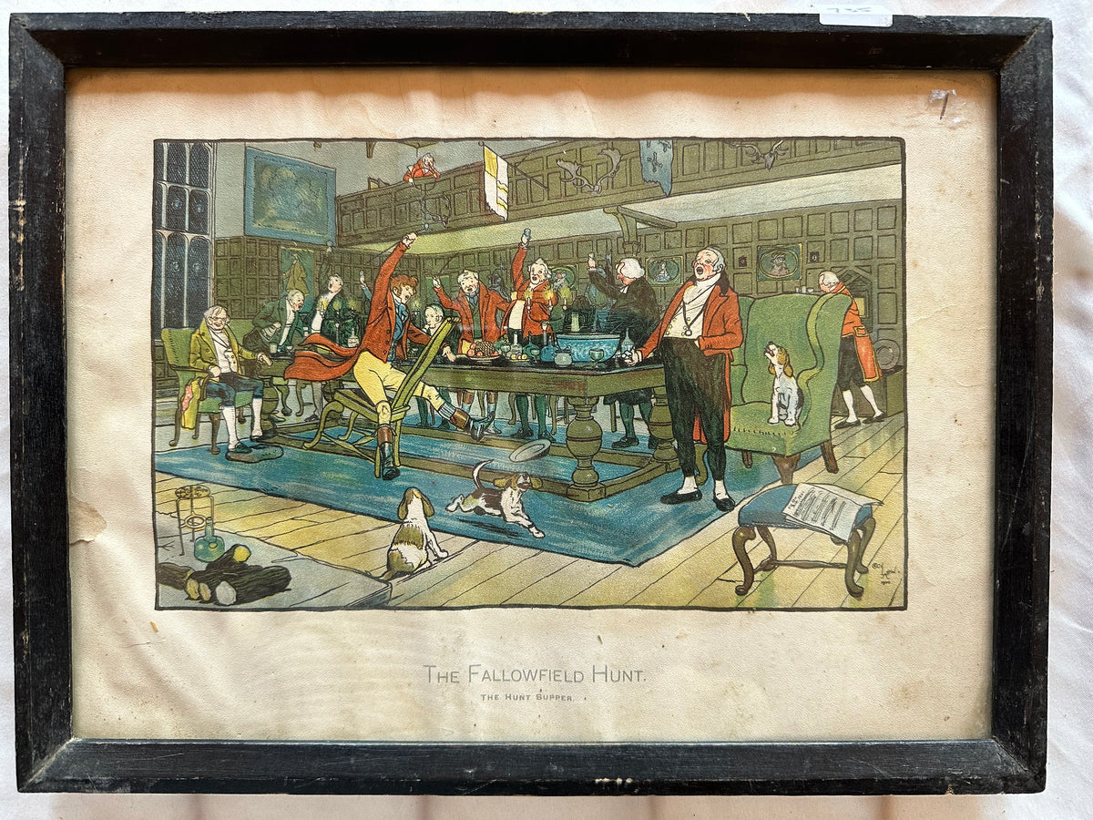 Print, Figures, Cecil Aldin, Front view