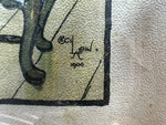 Print, Figures, Cecil Aldin, Signature view