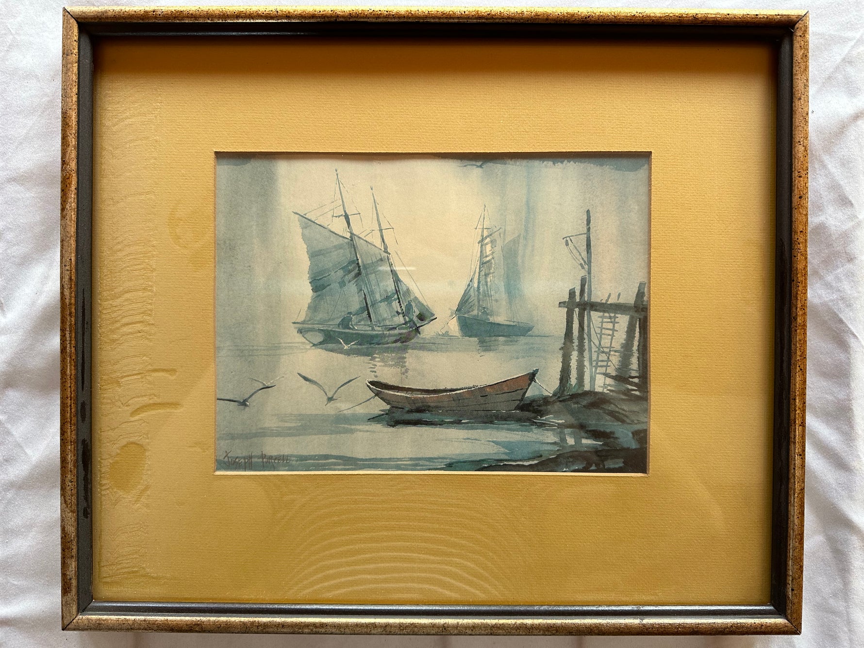 Print, Nautical, Joseph Purcell, Front view